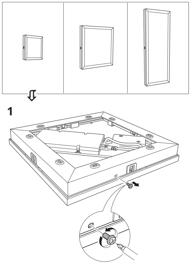 IKEA FLOALT LED Light Panel Dimmable - figure 3
