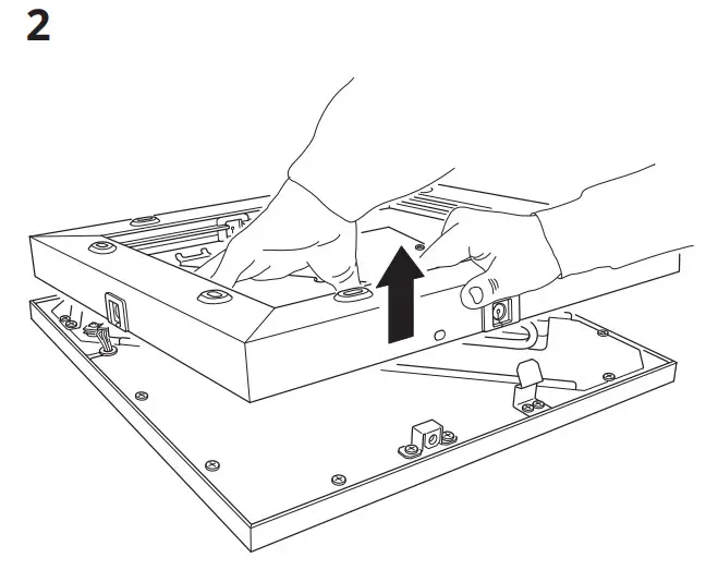 IKEA FLOALT LED Light Panel Dimmable - figure 4