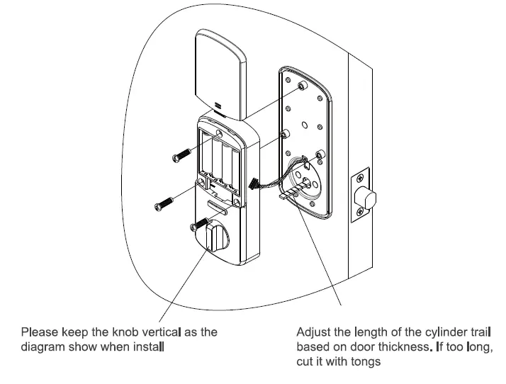 Guangdong Ap Tenon Sci Tech K7 Series Smart Lock FIG 8