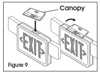 ULINE Hard Wired INSTALLATION - Celing Mounting 2