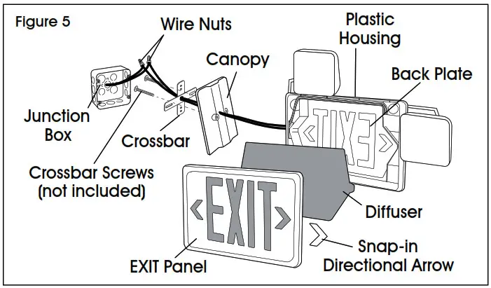 ULINE Hard Wired INSTALLATION - Side Mounting 1