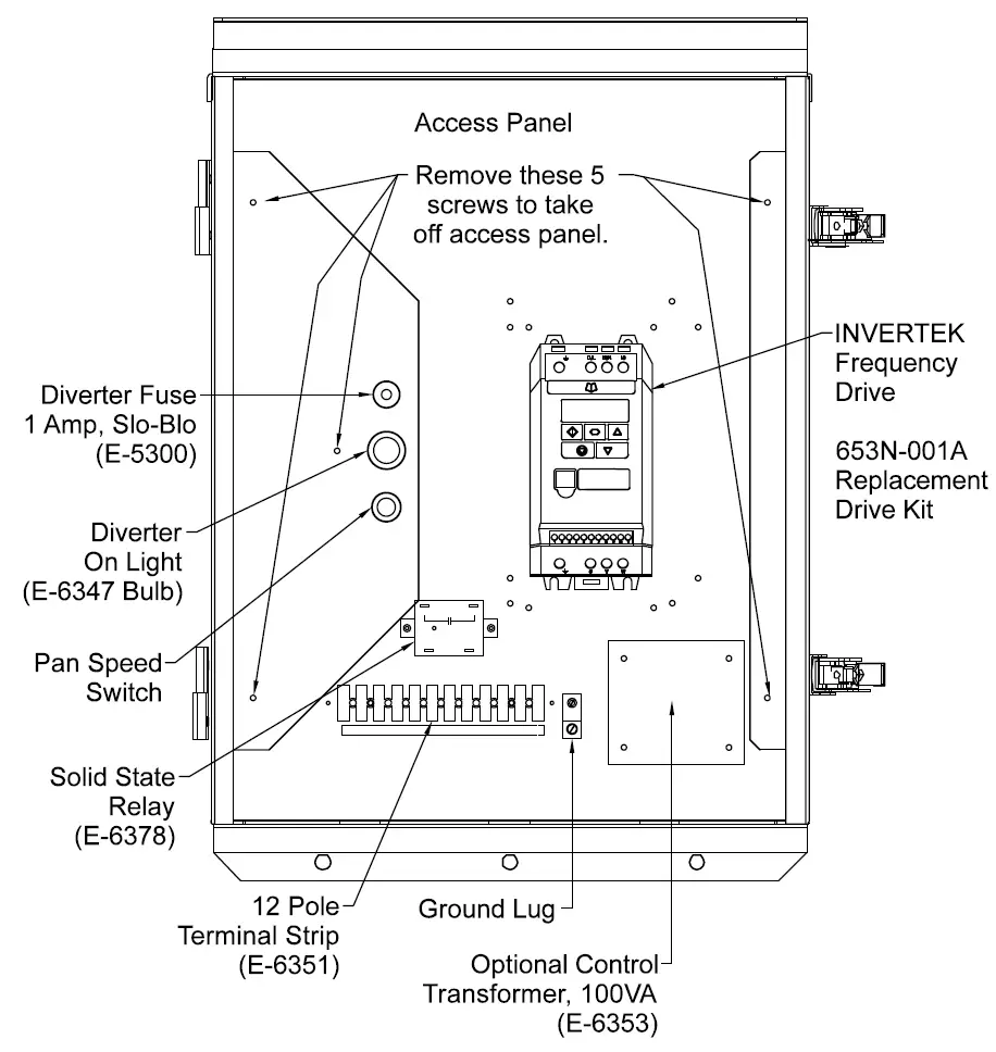 shivvers 653E-001A variable-speed controller fig 4