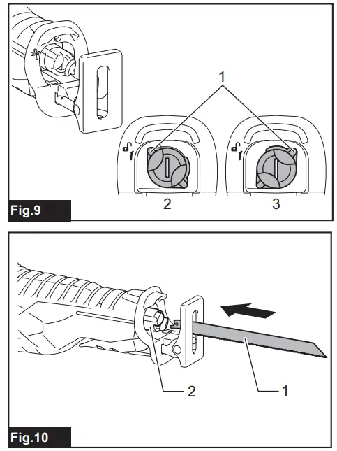 makita DJR187 Cordless Recipro Saw - fig3