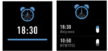 DENVER SW-161 Smartwatch - Alarm