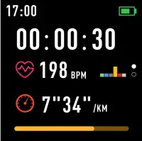 DENVER SW-161 Smartwatch - he smart watch records