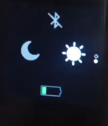 DENVER SW-161 Smartwatch - other shortcuts screen