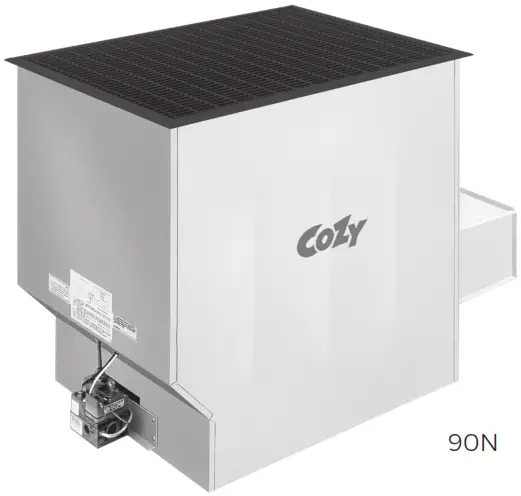 Cozy 90N30A GAS FIRED VENTED FLOOR FURNACE
