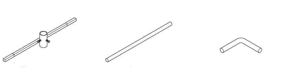 Tommy Docks 12' T-Style Cedar Complete Dock fig 2