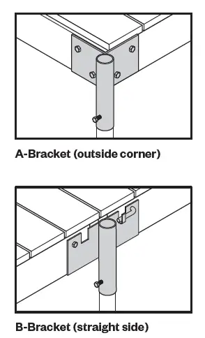 Tommy Docks 12' T-Style Cedar Complete Dock fig 8