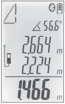 CONDTROL 1-4-104 Vector 60 Laser Distance Meter - display14