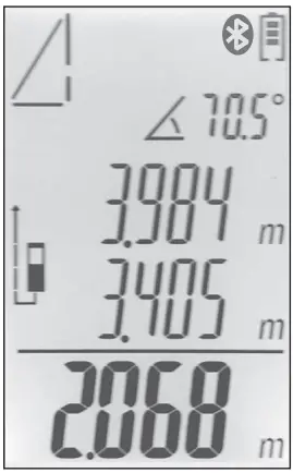 CONDTROL 1-4-104 Vector 60 Laser Distance Meter - display15