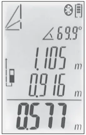 CONDTROL 1-4-104 Vector 60 Laser Distance Meter - display17