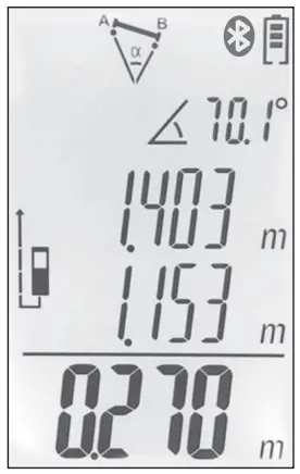 CONDTROL 1-4-104 Vector 60 Laser Distance Meter - display18