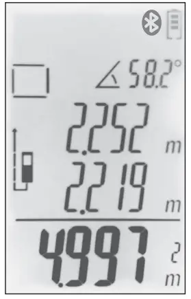 CONDTROL 1-4-104 Vector 60 Laser Distance Meter - display6