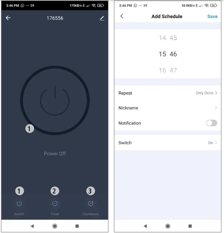 hama 00176556 WiFi Upgrade Switch - Setting options