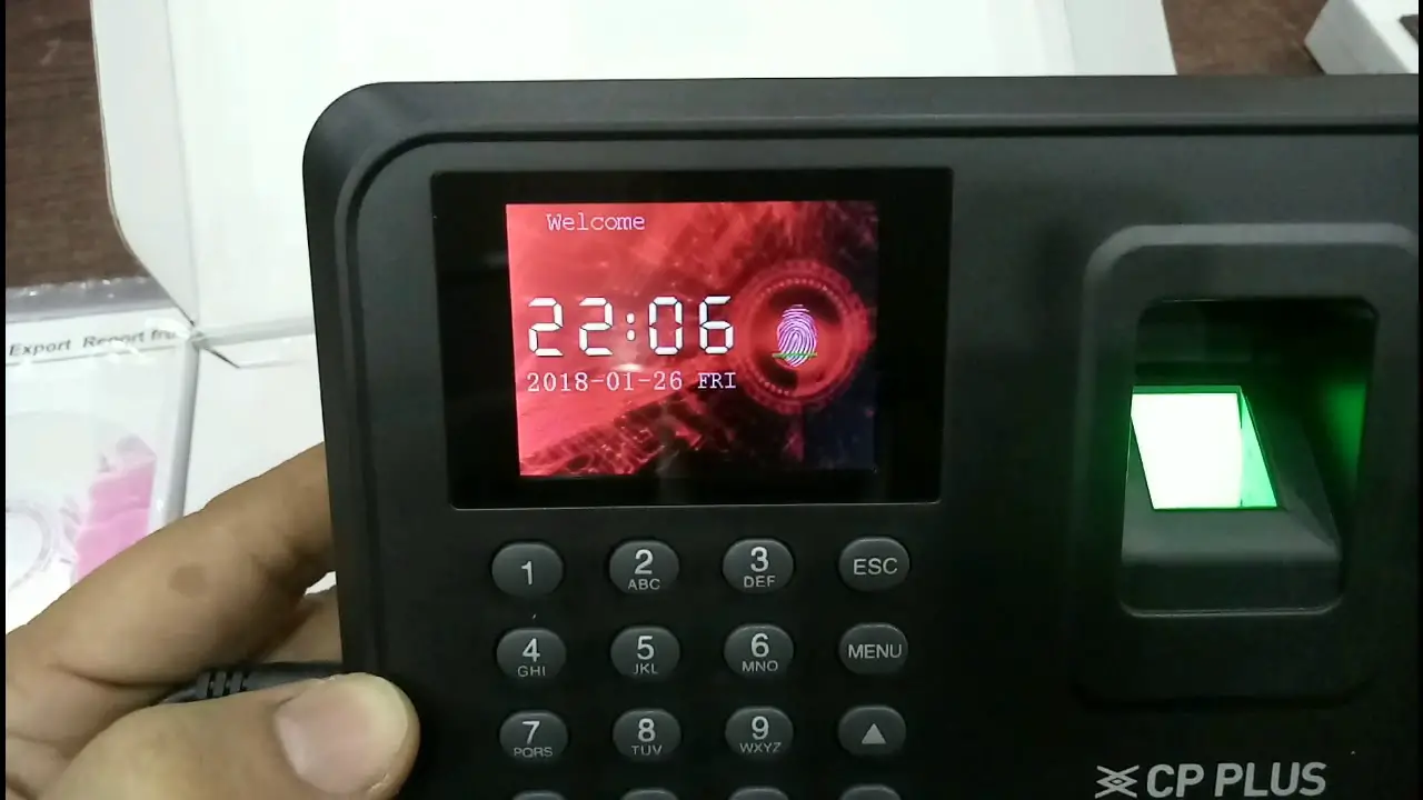 Cp Plus Fingerprint Time Attendance System User Guide Cp Plus Fingerprint Time Attendance System User Guide