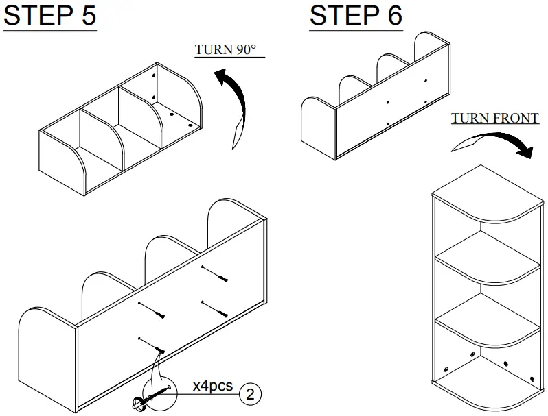 Furinno-21177-3-Tier-Corner-Open-Shelf-FIG-3