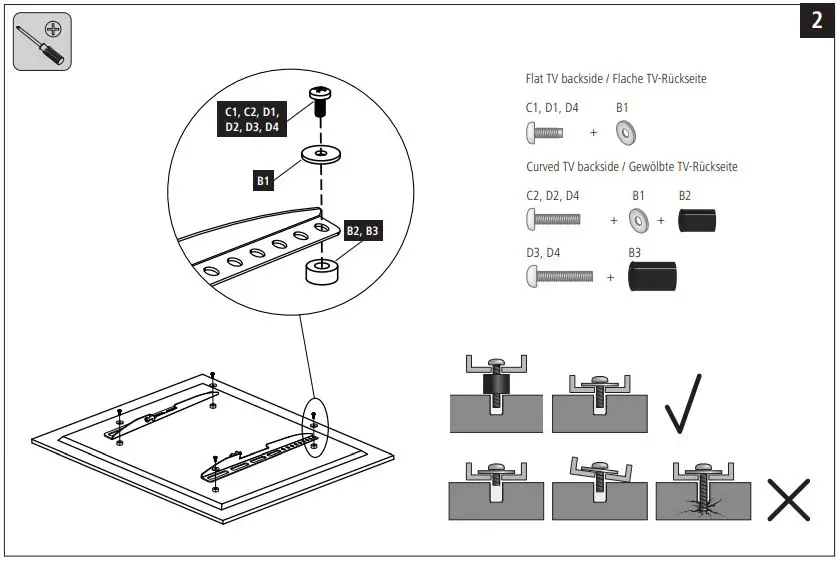 hama-00118107-Fix-TV-Wall-Brackethama-00118107-Fix-TV-Wall-Bracket-FIG-4