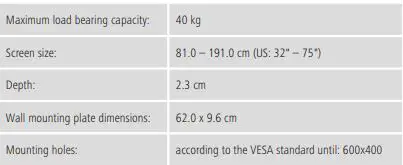 hama-00118107-Fix-TV-Wall-Brackethama-00118107-Fix-TV-Wall-Bracket-FIG-6