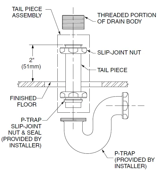 American-Standard-1582-Series-Townsend-Freestanding-Bathtub-Overflow-Cover-and-Drain-Kit-FIG-4