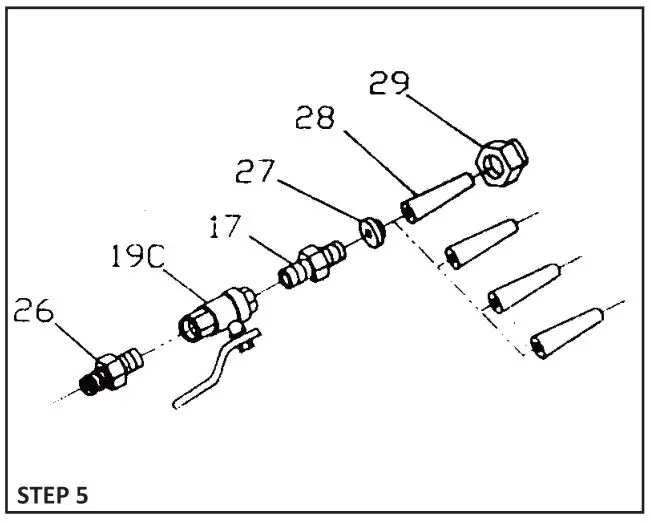 BORMANN BWR5131 Sand Blaster - Step 5