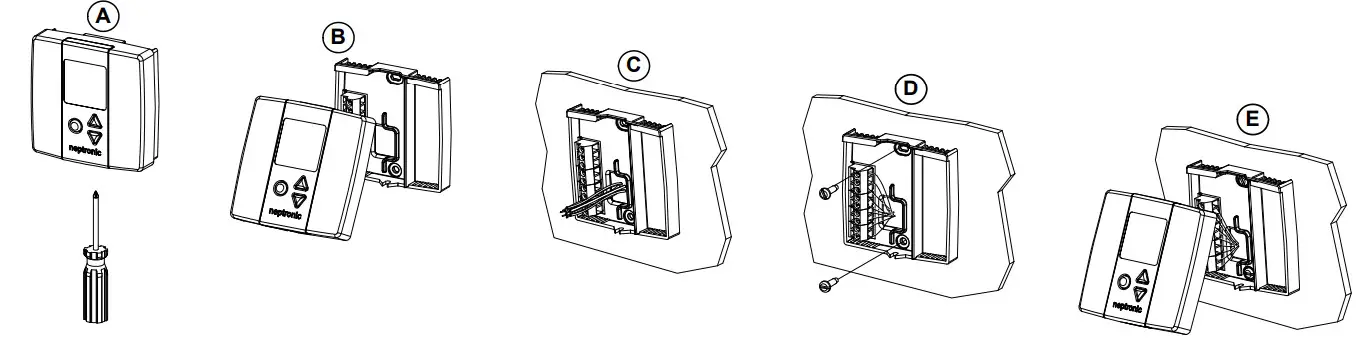 neptronic TMA54-EXT1 Thermostat - Figure 3