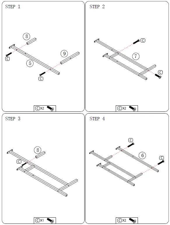 BYBLIGHT-BB-U0045XL-Kerlin-29.7-in-Black-Unique-Round-Edge-Particleboard-End-Table-with-3-Tier-FIG-5