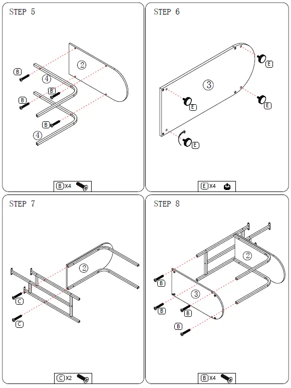 BYBLIGHT-BB-U0045XL-Kerlin-29.7-in-Black-Unique-Round-Edge-Particleboard-End-Table-with-3-Tier-FIG-6