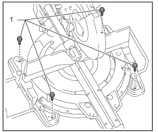 makita LS1219 Slide Compound Miter Saw 09