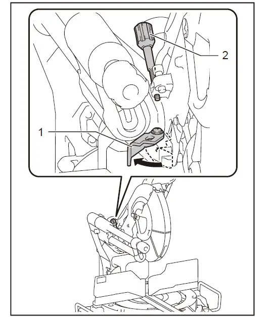 makita LS1219 Slide Compound Miter Saw 17