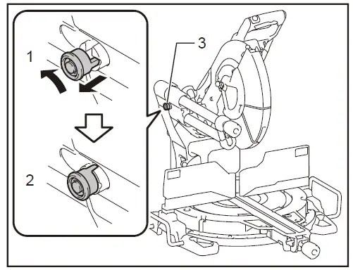 makita LS1219 Slide Compound Miter Saw 25