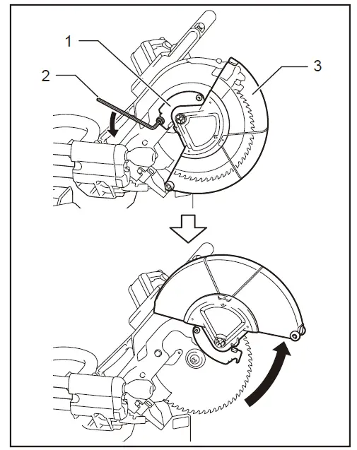 makita LS1219 Slide Compound Miter Saw 32