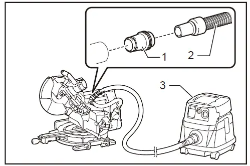 makita LS1219 Slide Compound Miter Saw 36