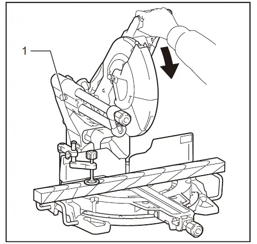 makita LS1219 Slide Compound Miter Saw 45