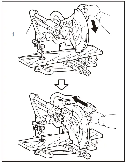makita LS1219 Slide Compound Miter Saw 46