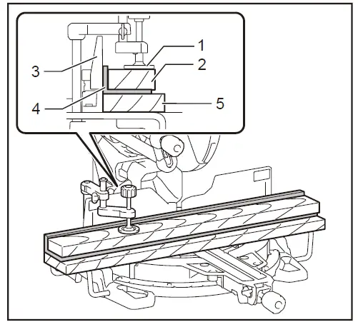 makita LS1219 Slide Compound Miter Saw 61