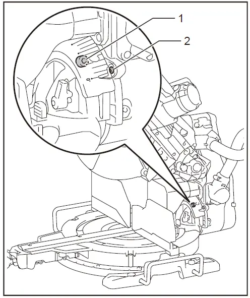 makita LS1219 Slide Compound Miter Saw 70