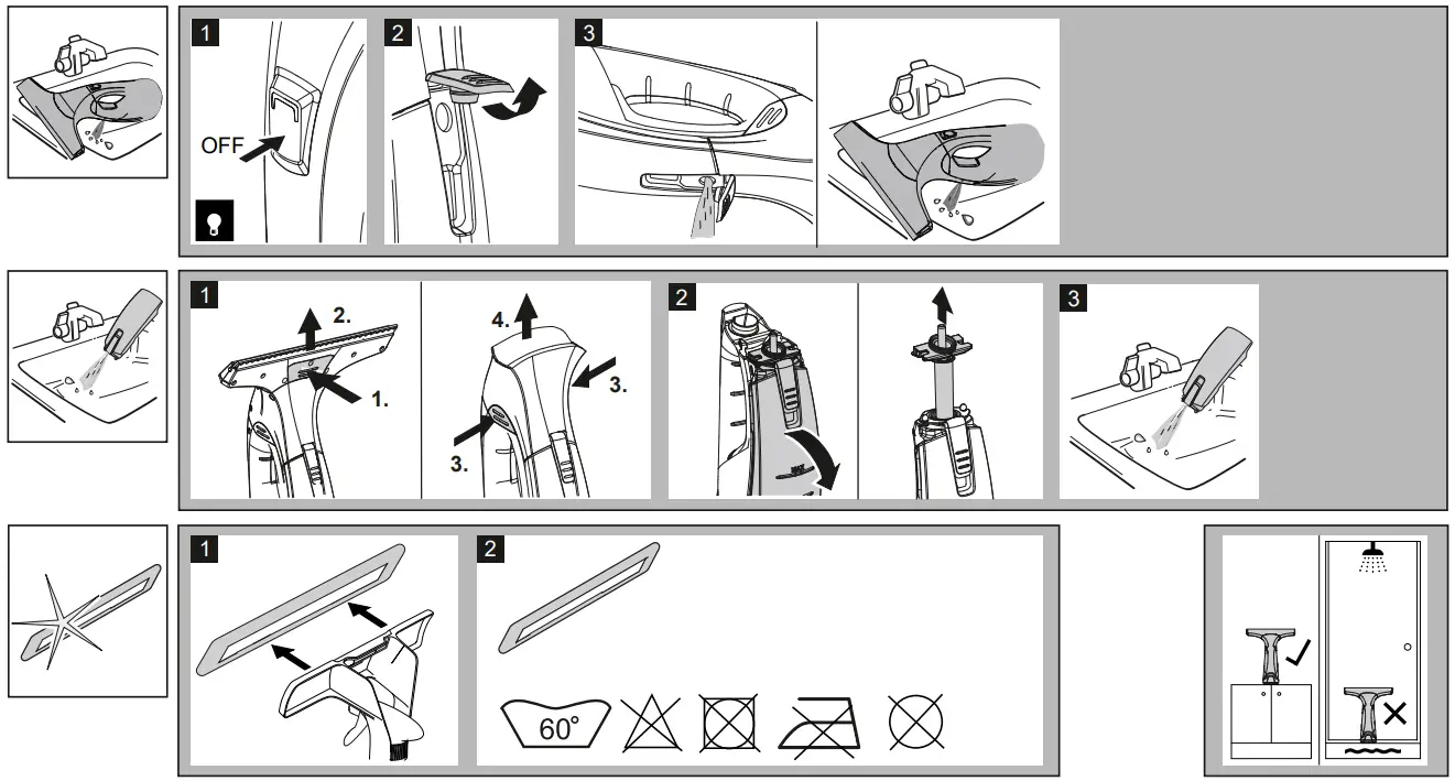 KARCHER WV 2 Premium Hobby Window Vacuum Cleaner - fig 5