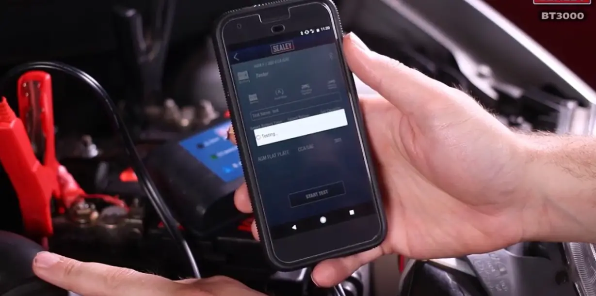 Sealey Bt3000 Bluetooth Battery Tester Instruction Manual