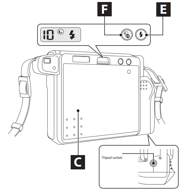 FUJIFILM instax Wide 300 Instant Camera - fig 1