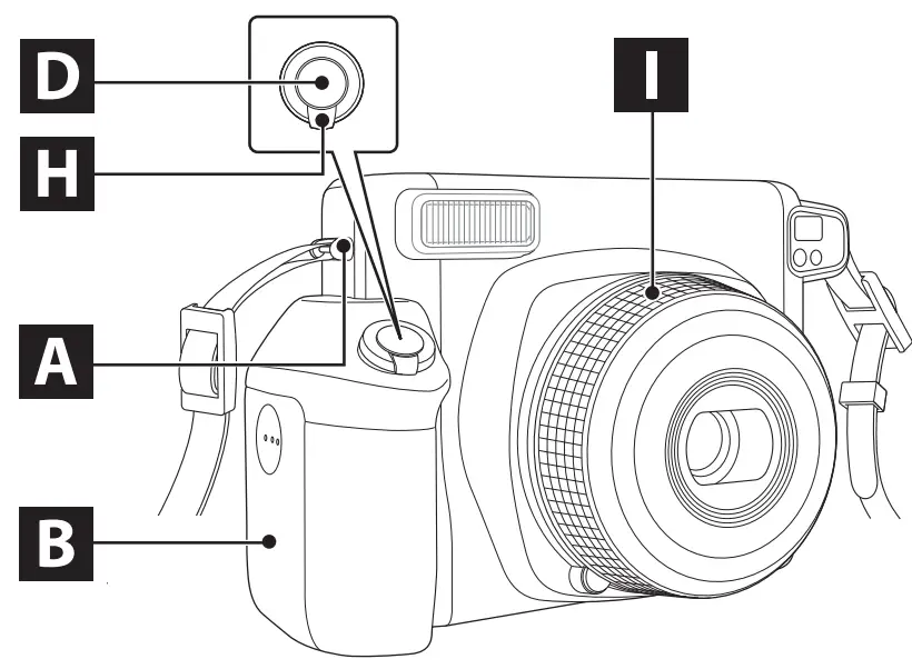 FUJIFILM instax Wide 300 Instant Camera - fig