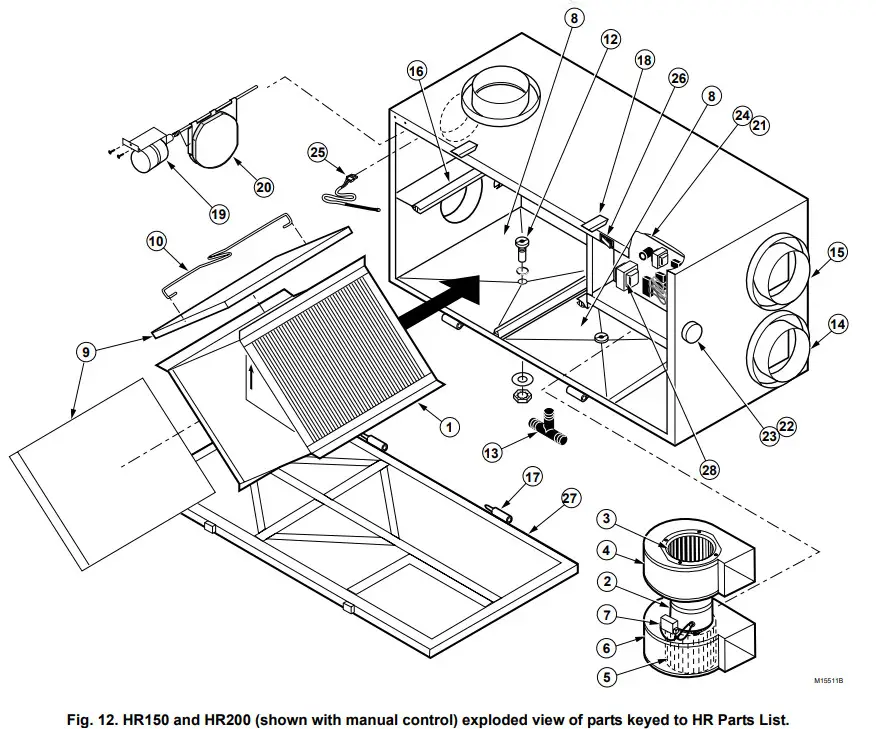 TCS Fresh Air Ventilation Systems - shown with manual