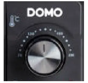 DOMO DO806GO Mini Oven Timer Function 20 Litres Black - 2