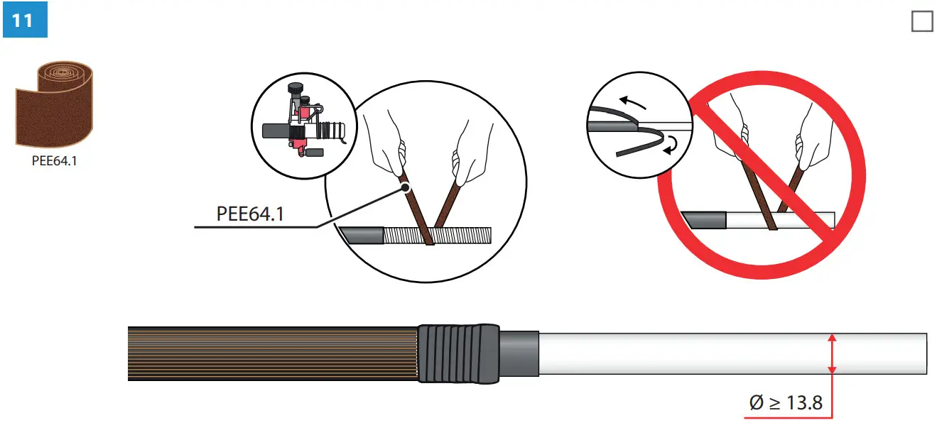 ENSTO COT1 2402 Cold shrink outdoor term - Figure 11