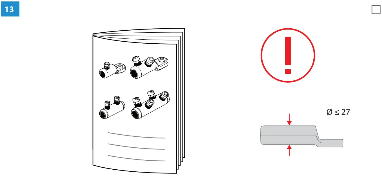 ENSTO COT1 2402 Cold shrink outdoor term - Figure 13
