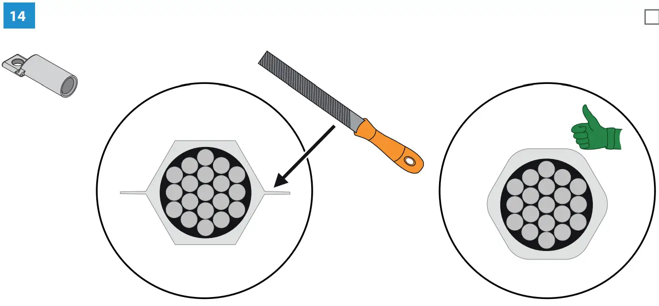 ENSTO COT1 2402 Cold shrink outdoor term - Figure 14