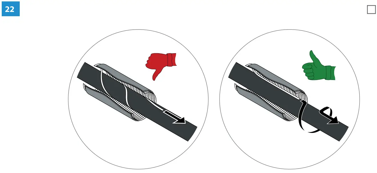 ENSTO COT1 2402 Cold shrink outdoor term - Figure 22