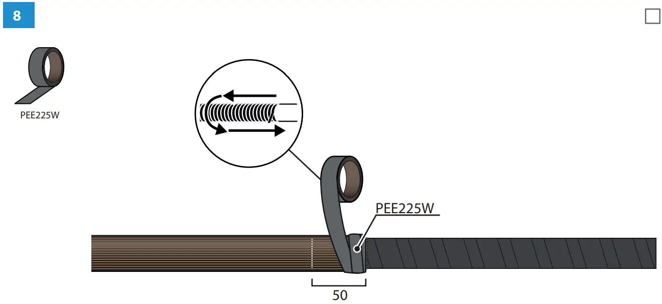 ENSTO COT1 2402 Cold shrink outdoor term - Figure 8
