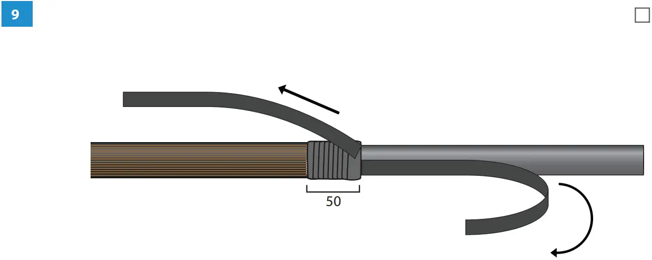 ENSTO COT1 2402 Cold shrink outdoor term - Figure 9