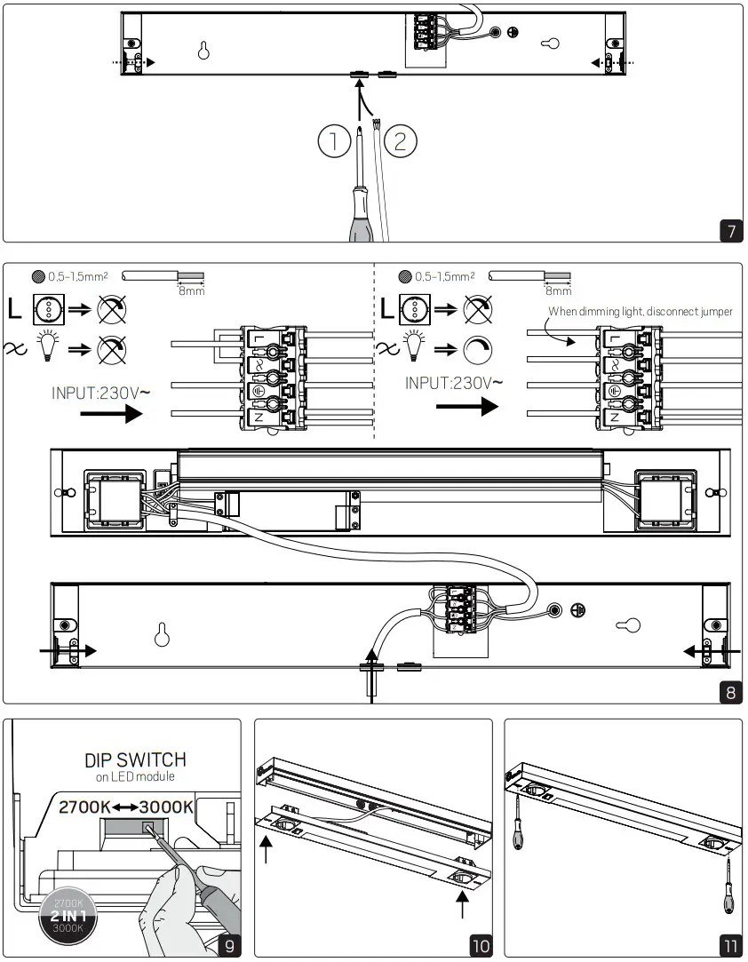hidealite Kitchen Line Dimmable Cabinet Lighting - Figure 3